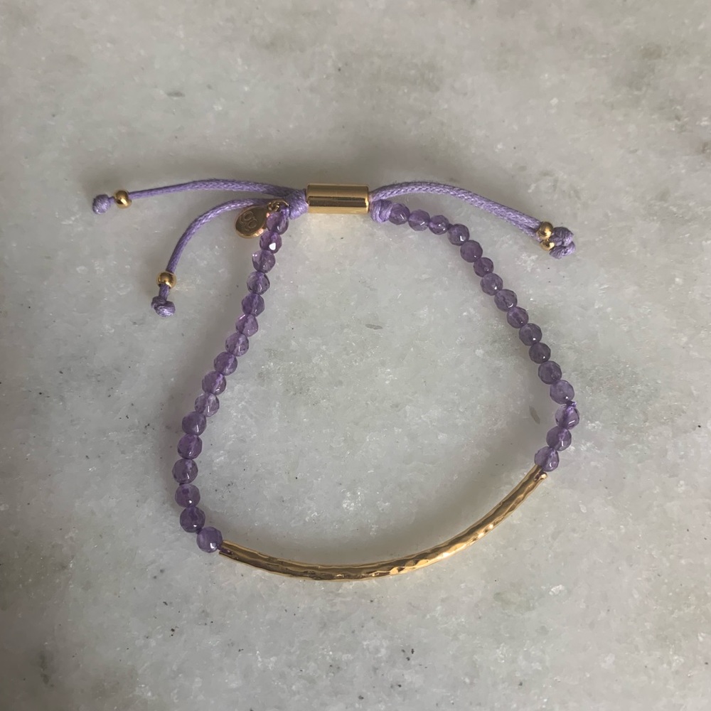 COPY - Gorjana - Power Gemstone Bracelet (Amethys…